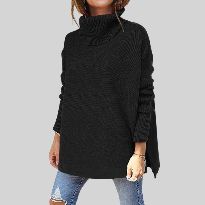 Annelise - Cozy Oversized Turtleneck Sweater
