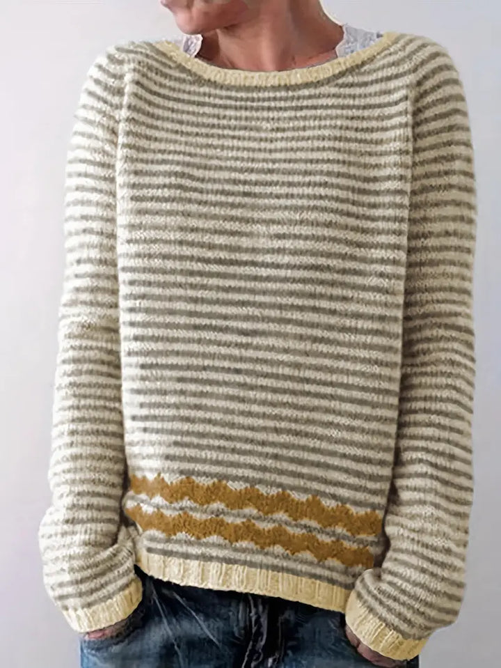 Women's Striped Casual Sweater