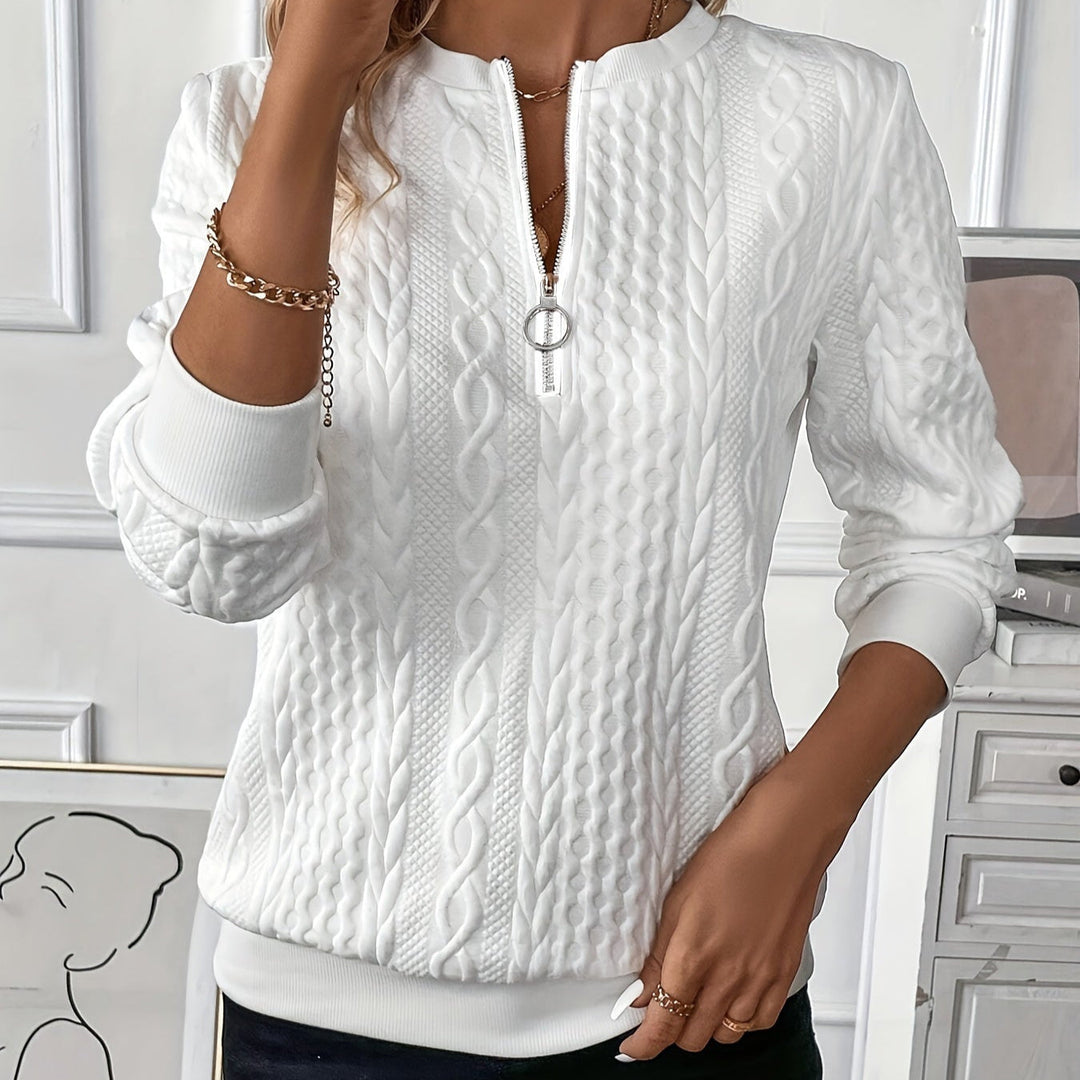Lucia - Zip-Up Sweater
