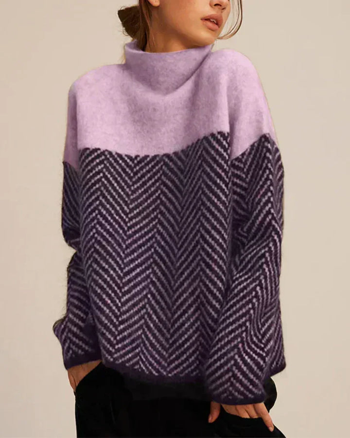 Norah | Cozy Cotton Turtleneck Knit