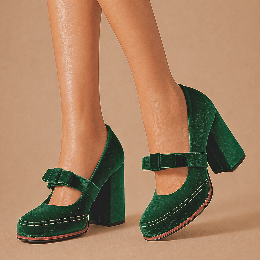 Valentina Luxe Velvet Heels