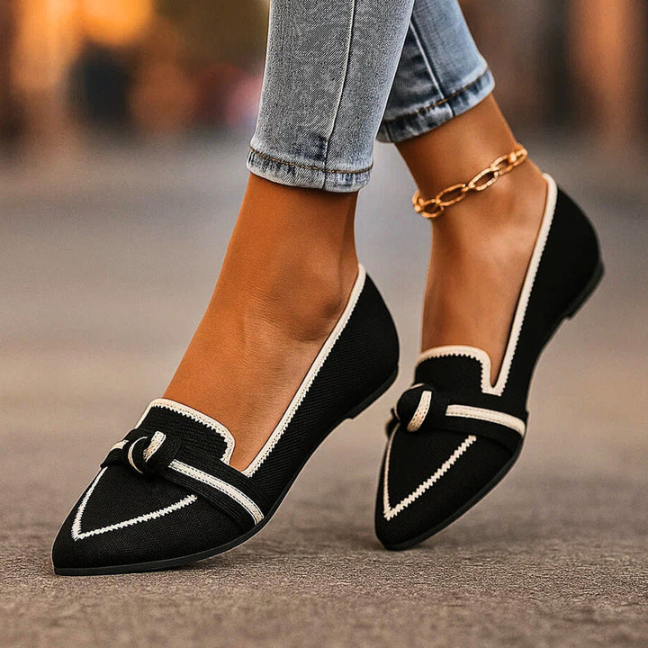 Valentina Knit Ballet Flats