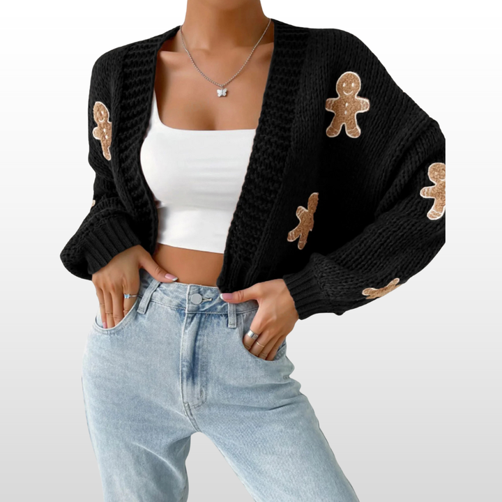 Noime | Women's Casual Open Front Knit Cardigan with Effortless Drape