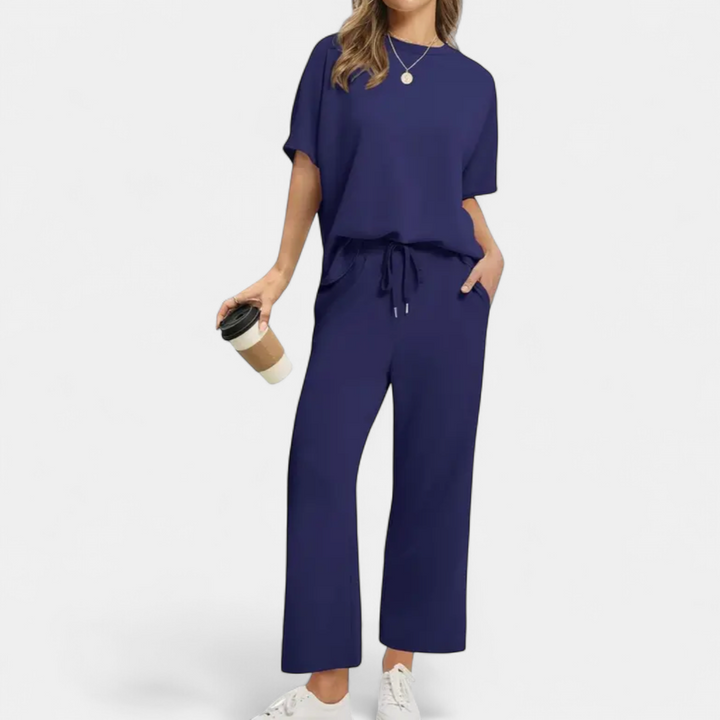 TALIA | Relaxed Wide-Leg Lounge Set