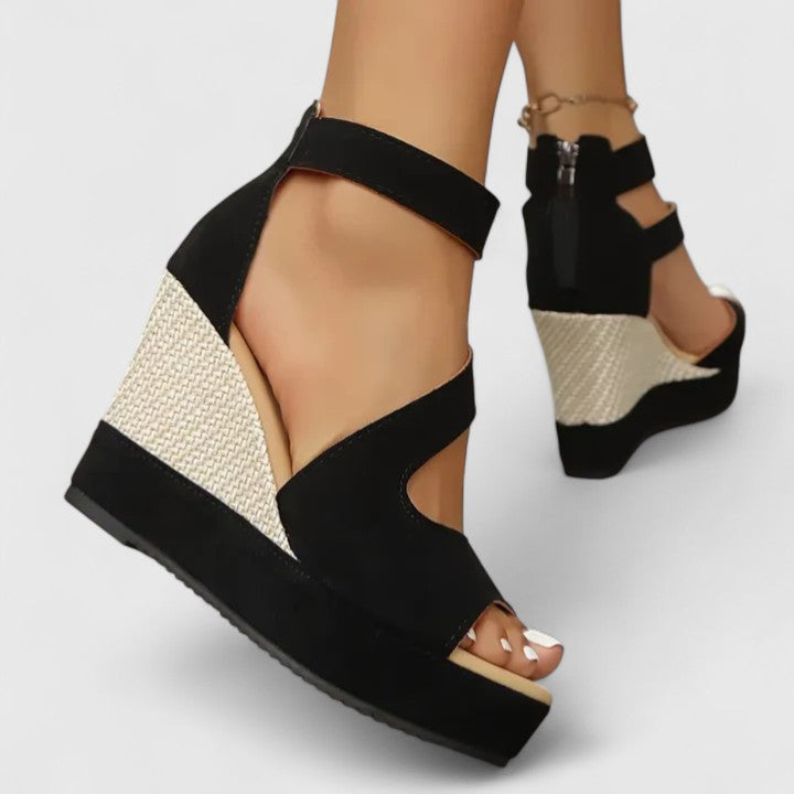 Zynavielle | Orthopedic Wedge Sandals for Comfort and Support