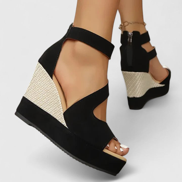 Selviana | Orthopedic Wedge Sandals for Comfort and Support