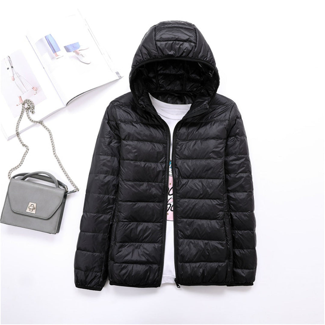 Liyanna | Women's Lightweight Hooded Puffer Jacket in Extended Sizes