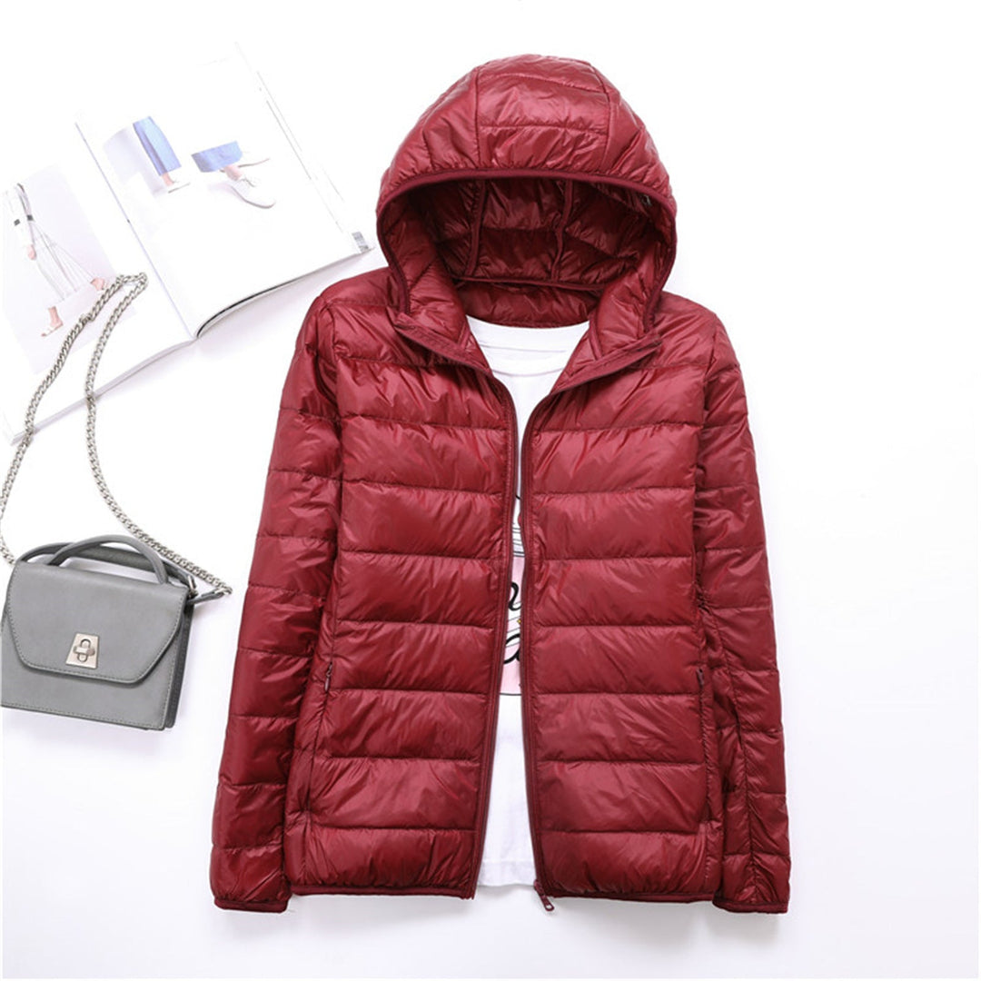 Liyanna | Women's Lightweight Hooded Puffer Jacket in Extended Sizes
