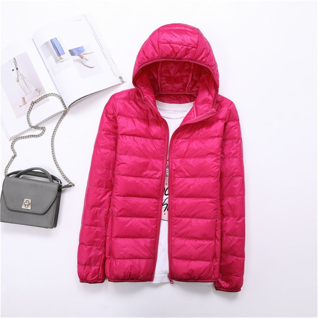 Liyanna | Women's Lightweight Hooded Puffer Jacket in Extended Sizes