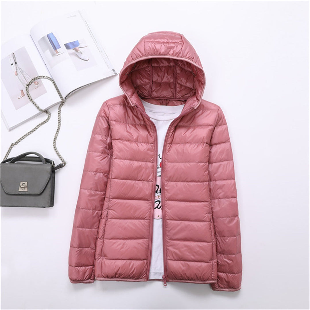 Liyanna | Women's Lightweight Hooded Puffer Jacket in Extended Sizes