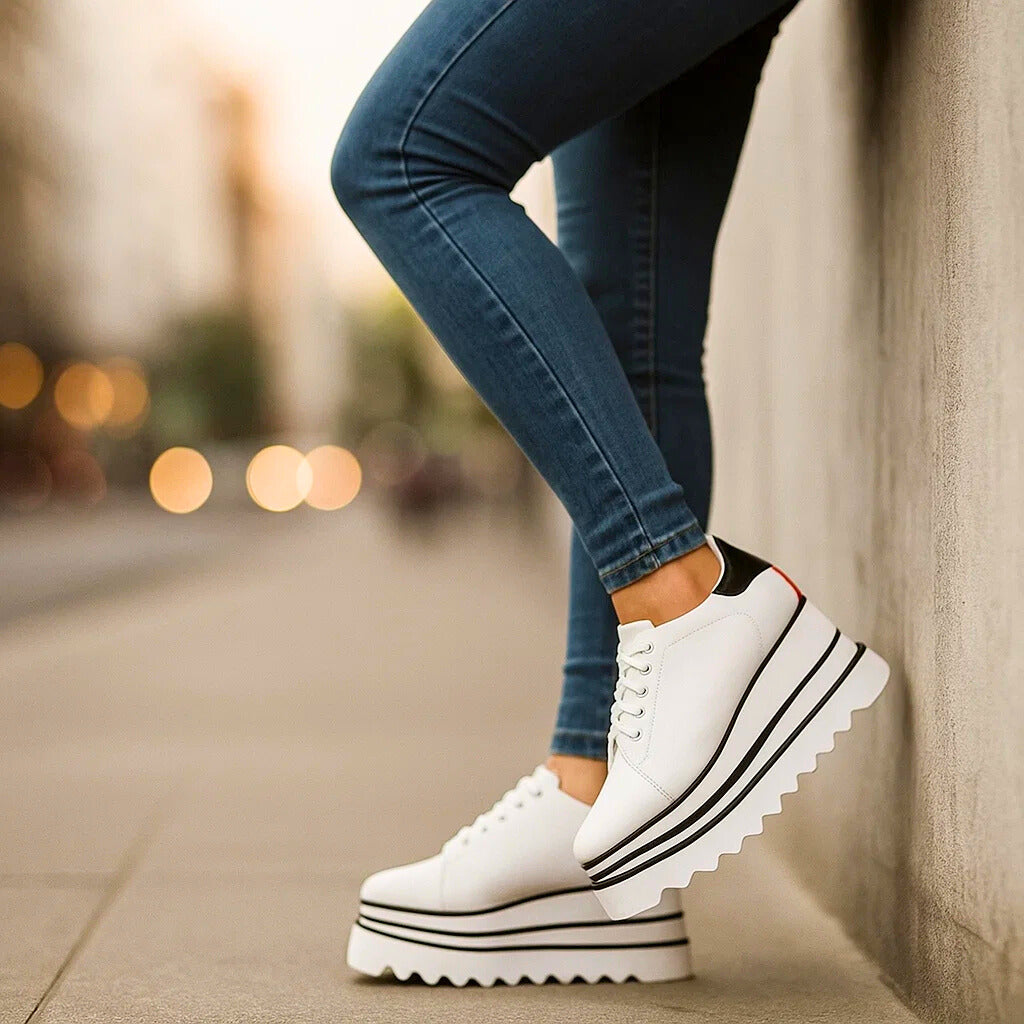 SYLVIE ELEVATED PLATFORM SHOES