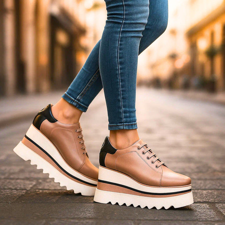 SYLVIE ELEVATED PLATFORM SHOES