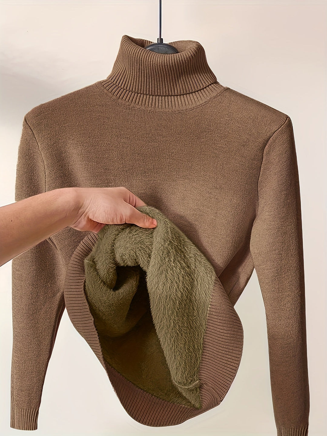 Liora | Women's Relaxed Fit Soft Touch Turtle Neck Pullover