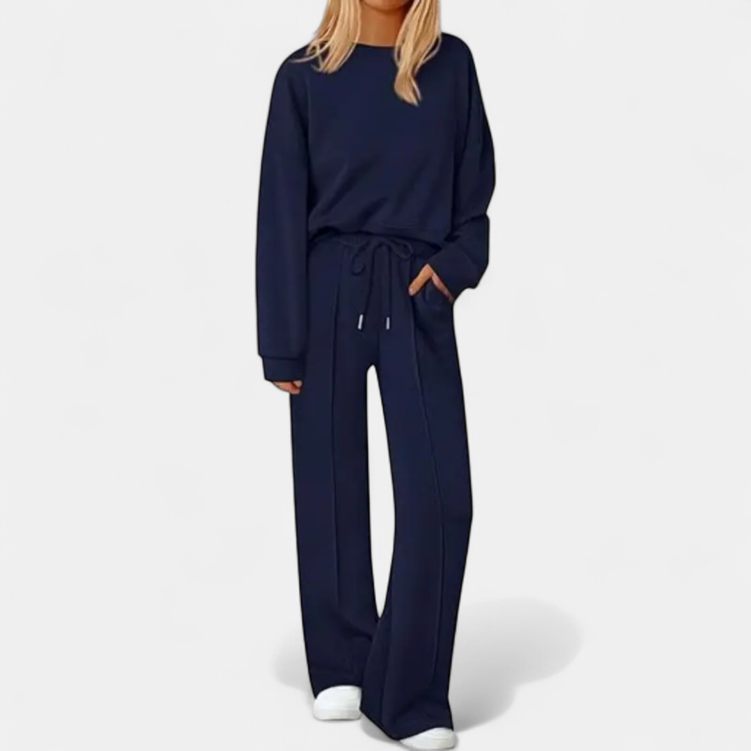 REMY | Comfy Knit Wide-Leg Sweatset
