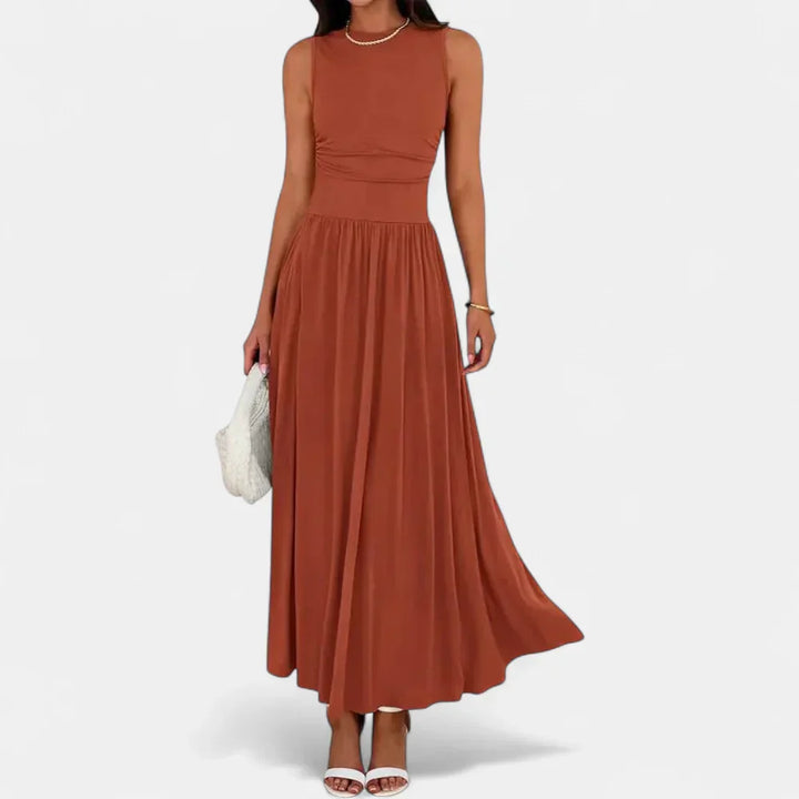 BARBARA | Breezy Sleeveless Maxi Dress for Summer