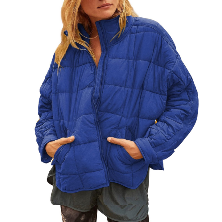 April | Women's Lightweight Compact Puffer Jacket with Zip Closure