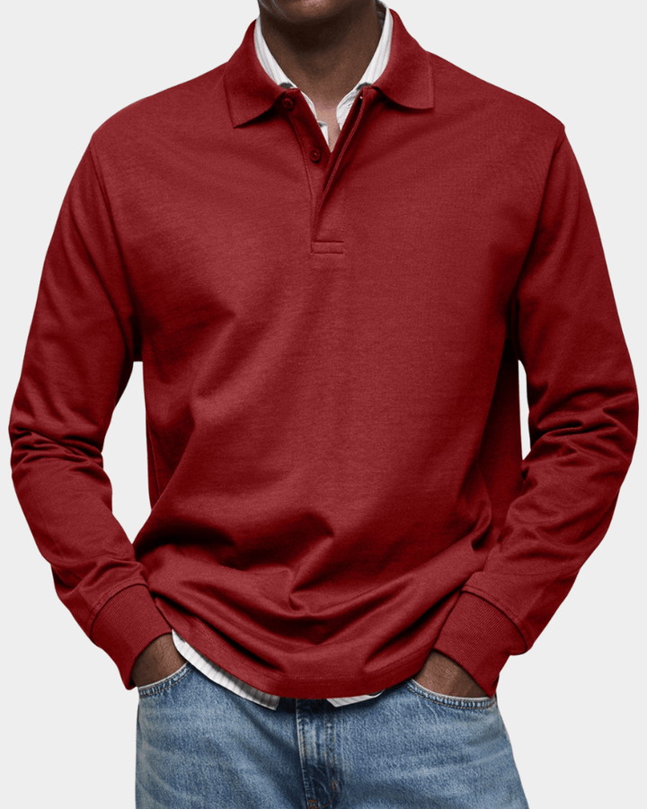 LARS | CLASSIC POLO SWEATER