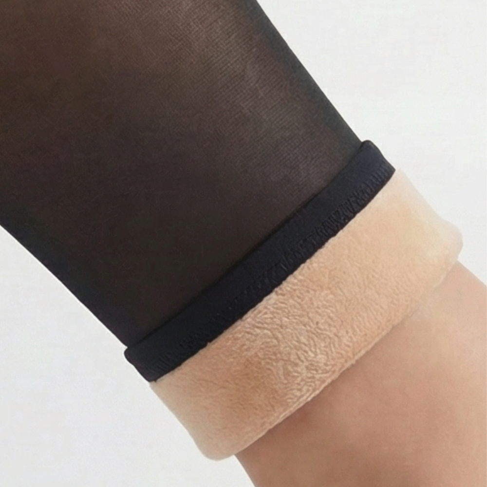 Velura - Women's Shaping Tights with Fleece Lining