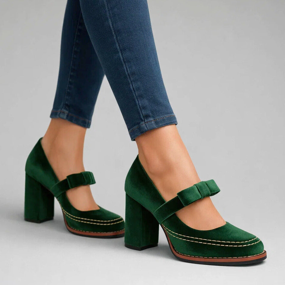 Valentina Luxe Velvet Heels