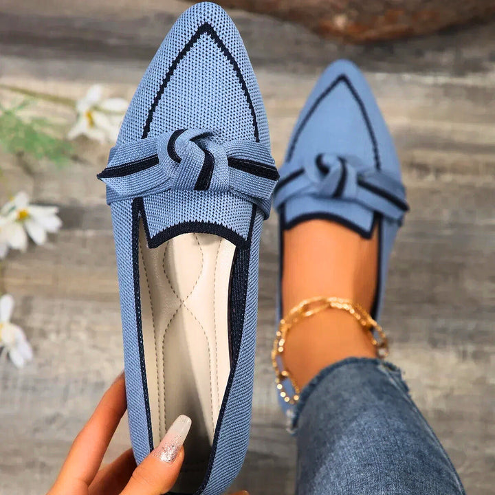 Valentina Knit Ballet Flats