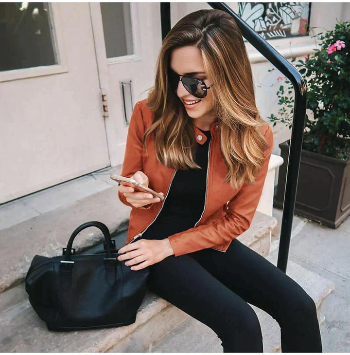 Abigail | Women's Timeless Italian Leather Jacket
