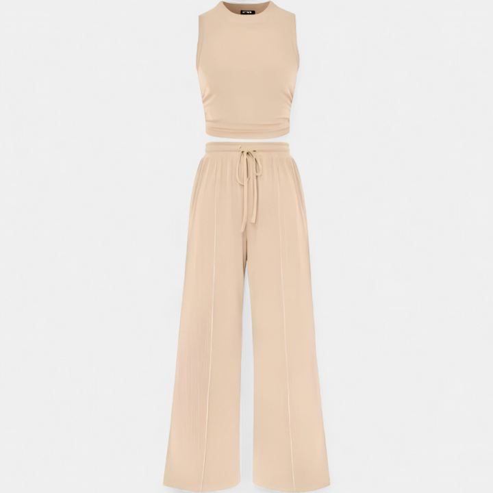 CLEO™ – Easy Knit Wide-Leg Lounge Ensemble