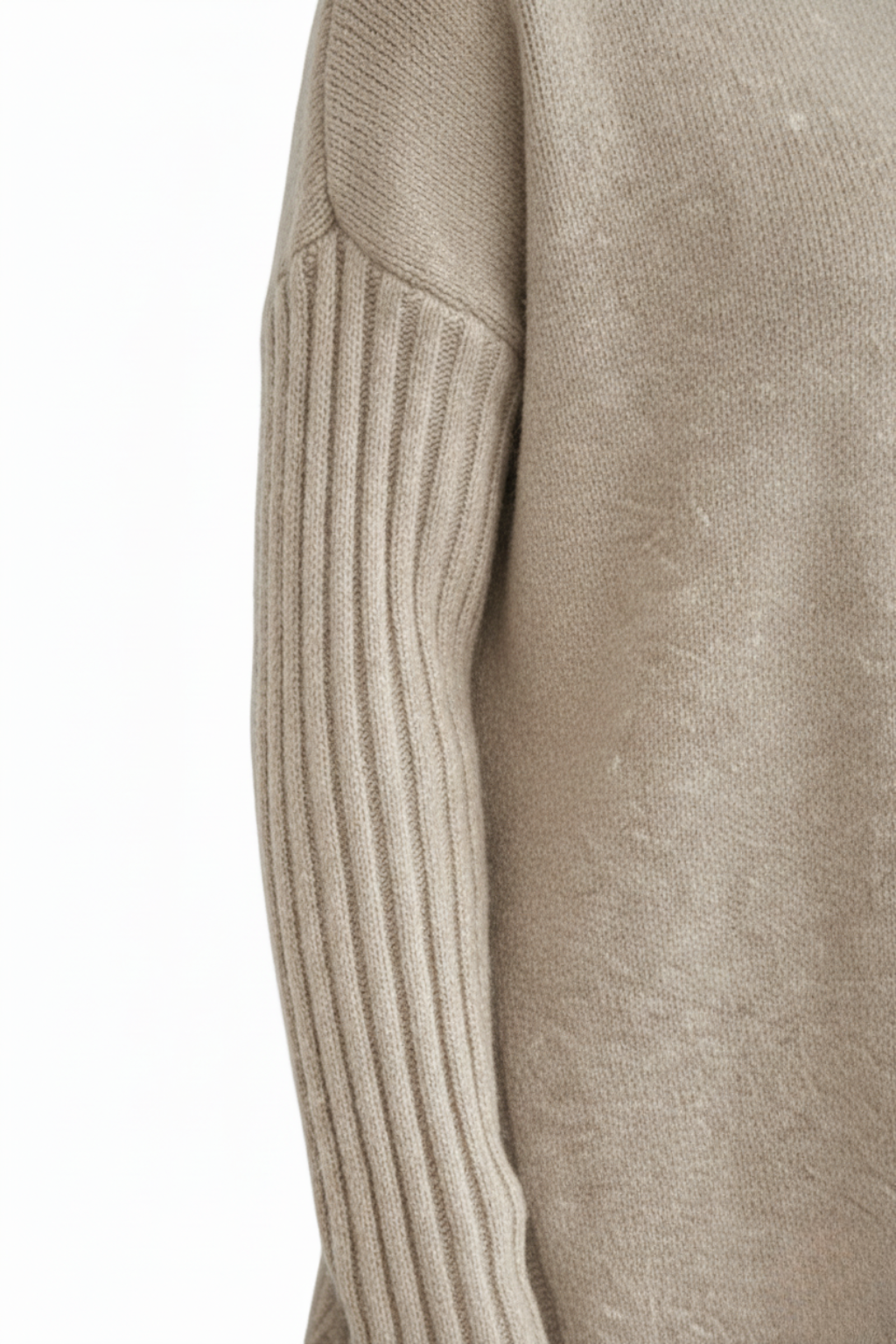 Damaris Women's Asymmetrical Turtleneck Sweater with Draped Hem