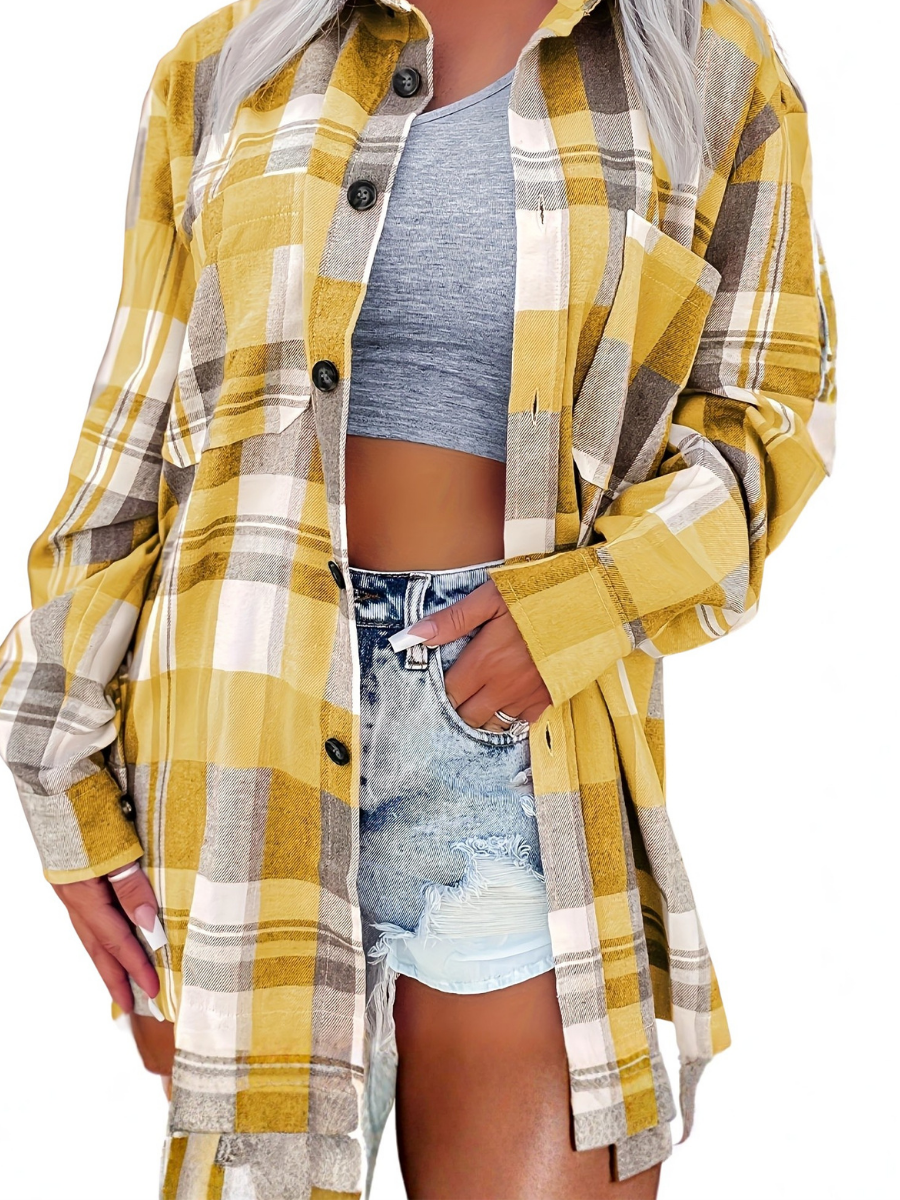 Elise™ | Gingham Summer Blouse