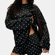 Black - Polka Dot