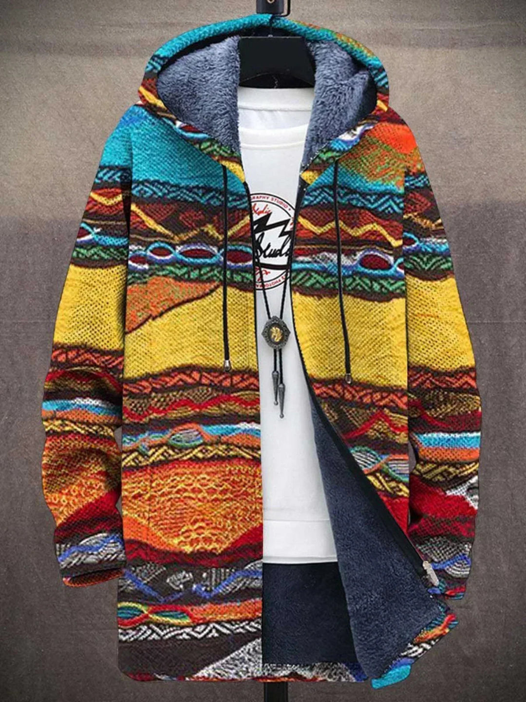 Helena | Women's Cozy Knit Cardigan with Artistic Design
