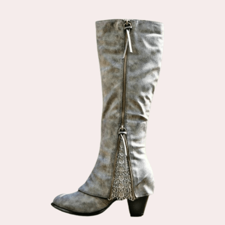 Lace-Up Clara Riding Boots