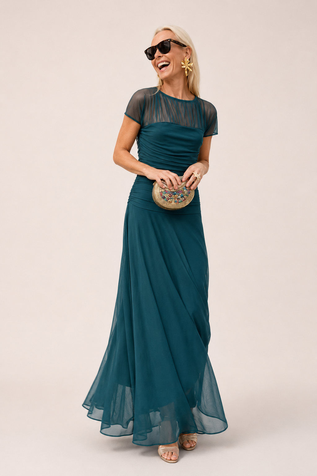 Lauren™ | Elegant Chiffon Dress
