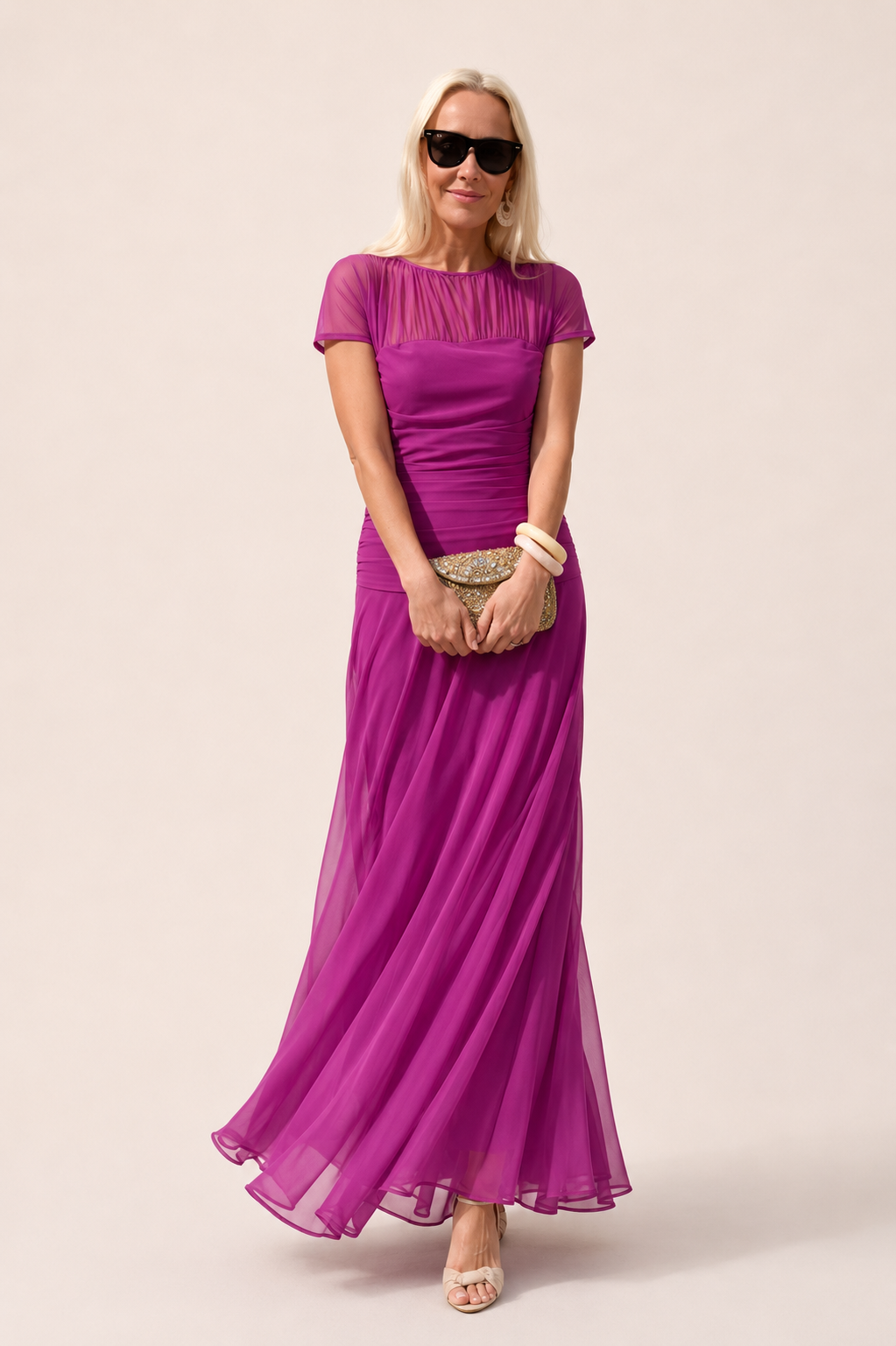 Lauren™ | Elegant Chiffon Dress