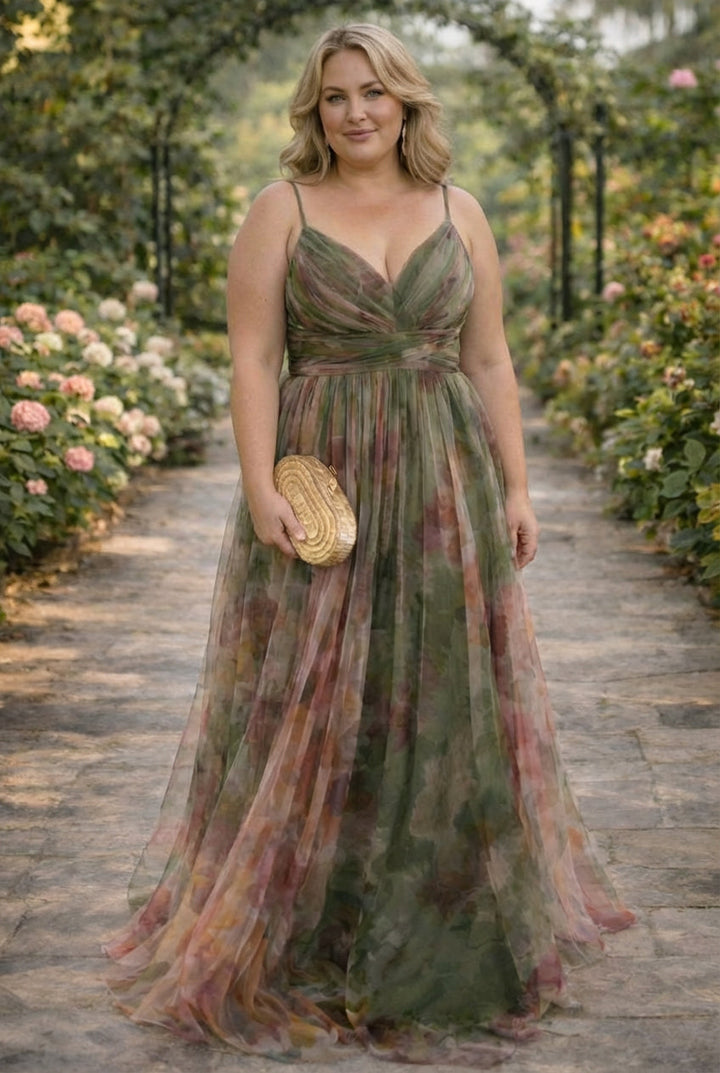 Sigrid | Elegant Floral Maxi Dress