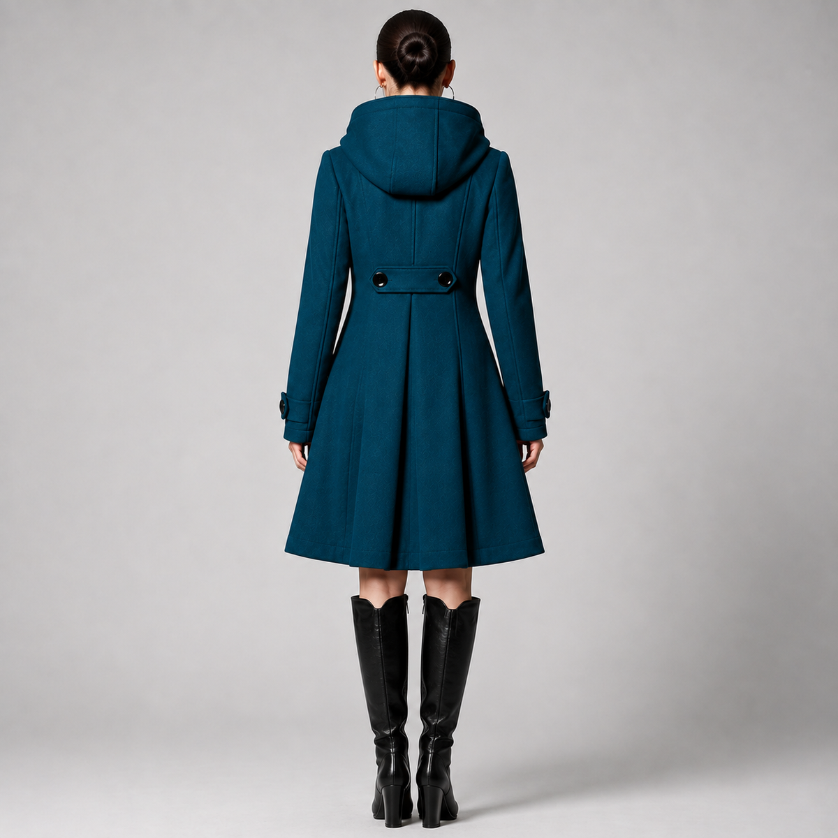 MADELINE | SCULPTED A-LINE COAT
