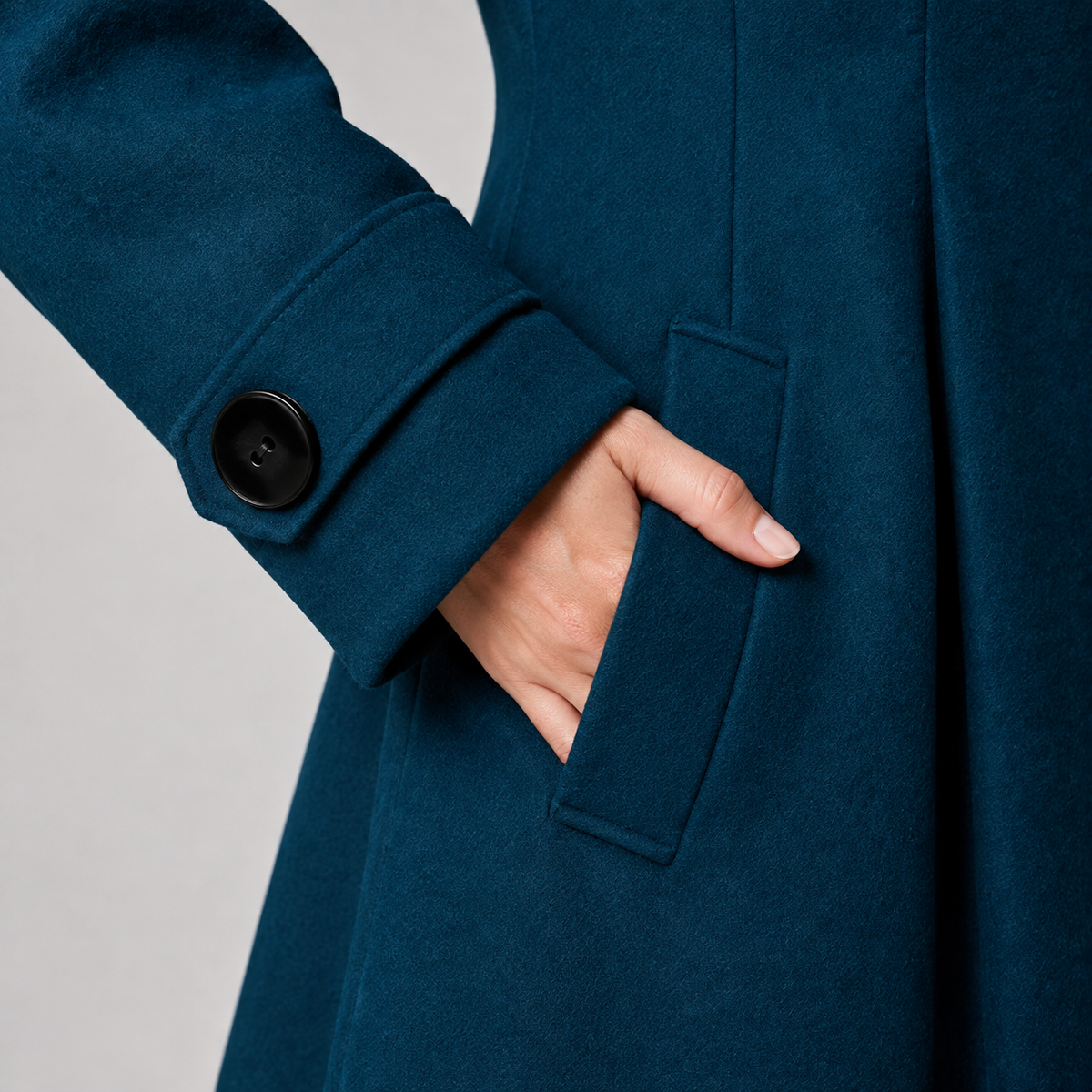 MADELINE | SCULPTED A-LINE COAT