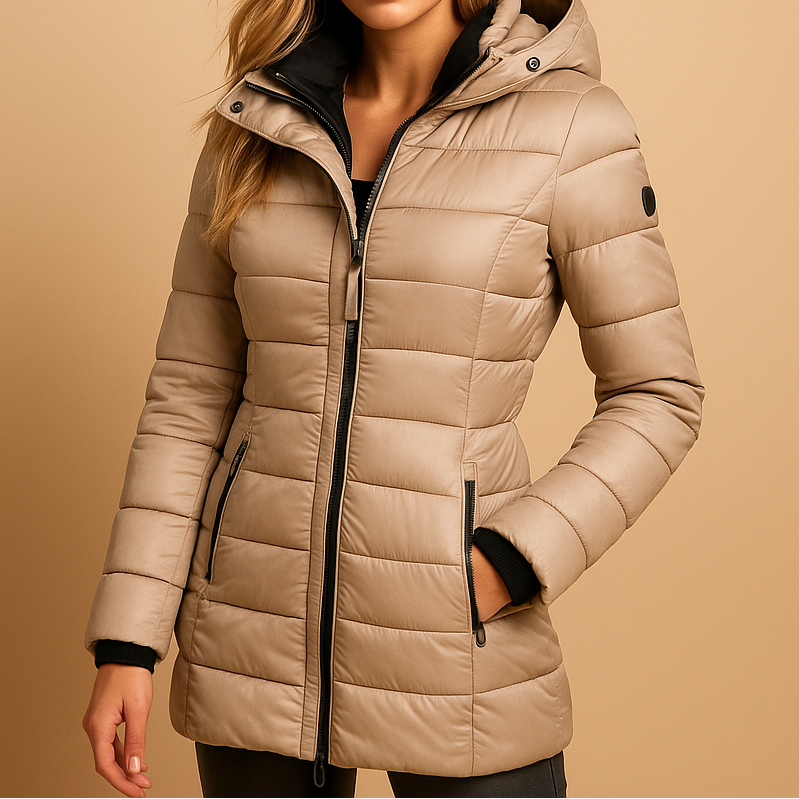 Elize - Ultra-Light Quilted Down Coat