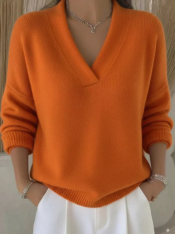 Vivelle™ | Cozy V-Neck Sweater