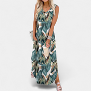 Floral Palm Leaf
