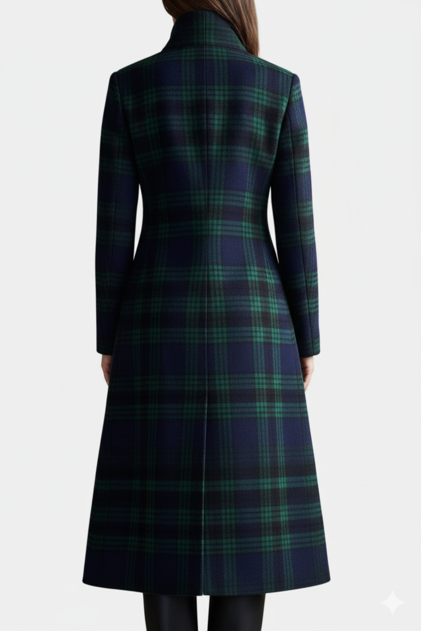 Hayden Rebecca™ | Classic Plaid Elegant Coat