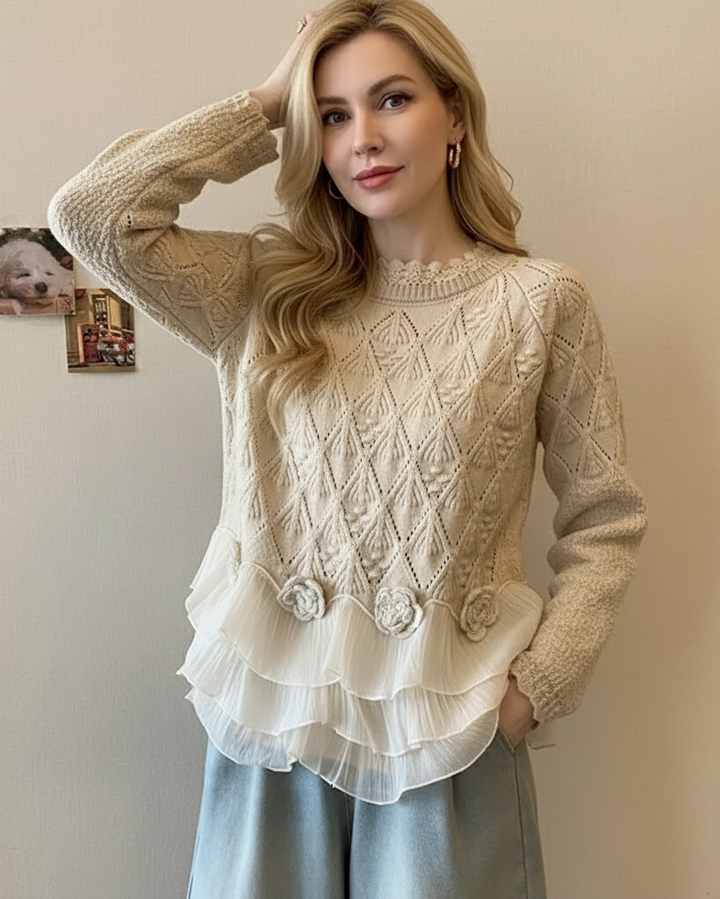 Taylor Ruffle Sweater™