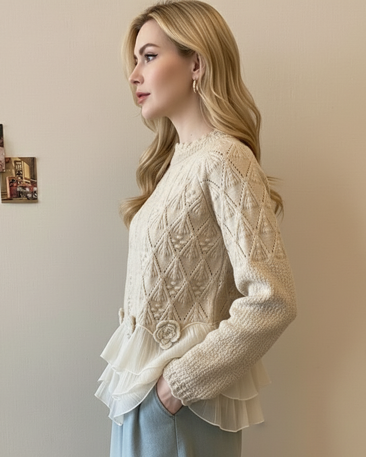 Taylor Ruffle Sweater™