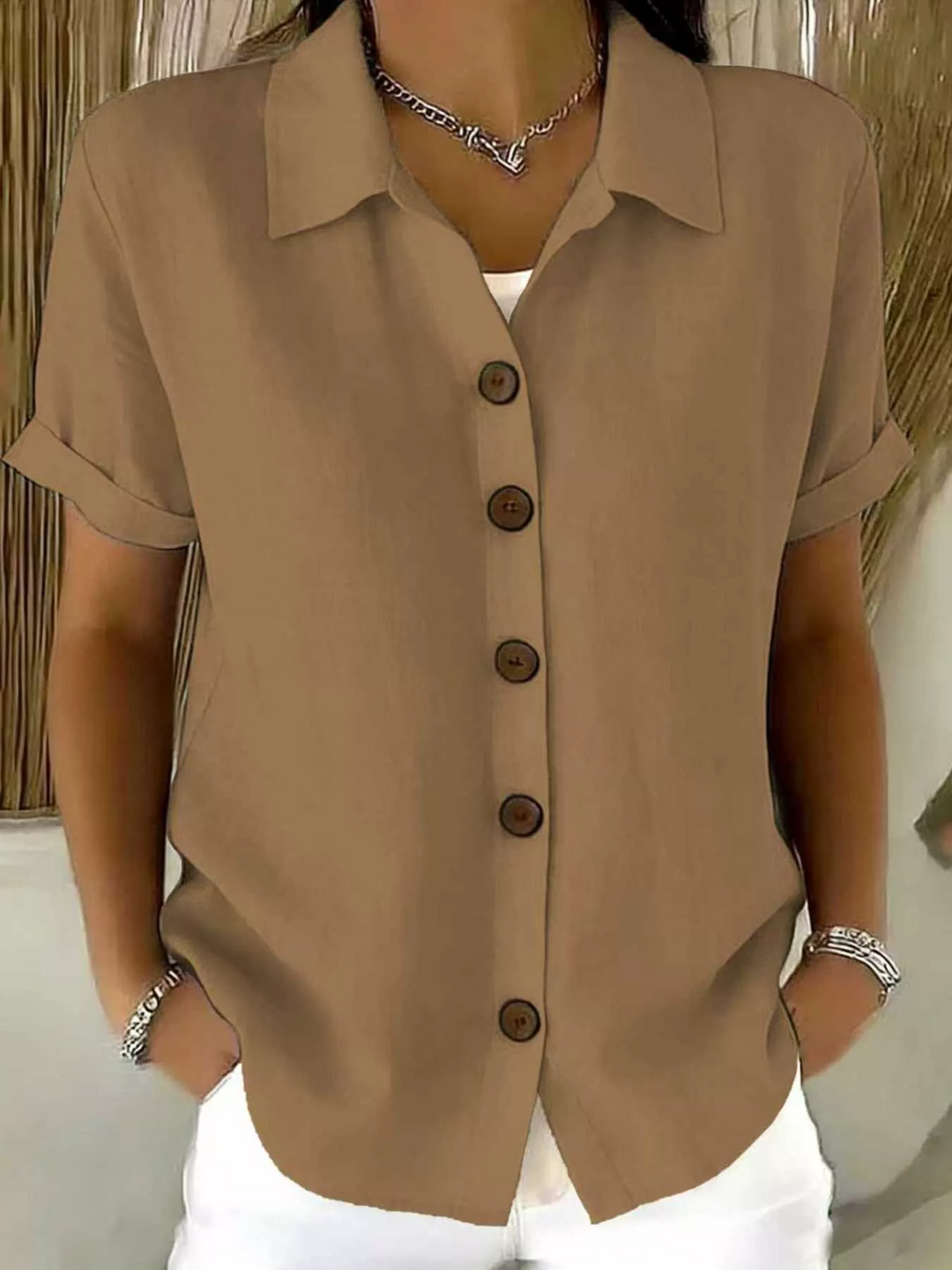 Aurelia | Timeless Button-Up Shirt