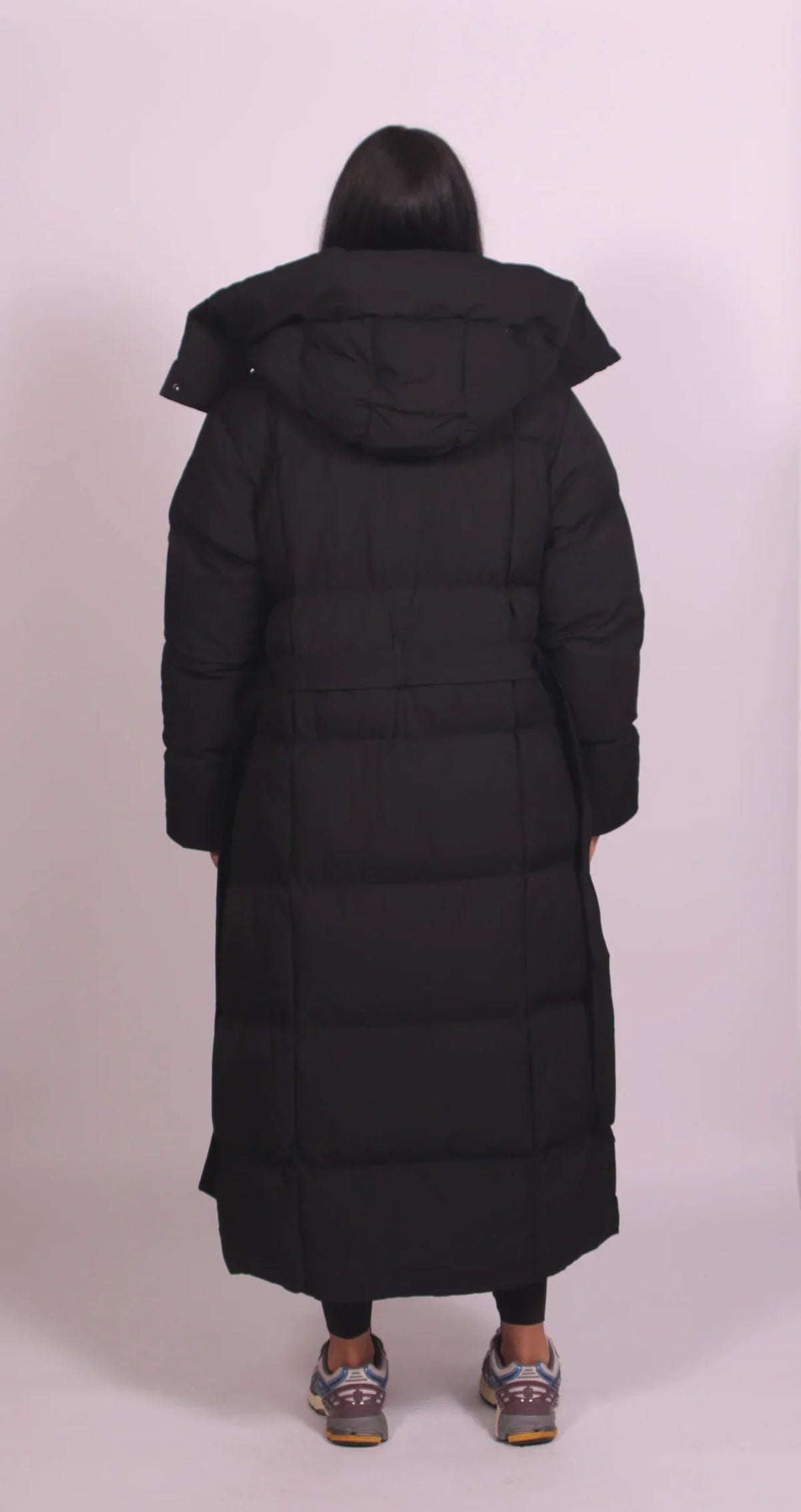 MARIELLE | LONG BELTED PUFFER COAT
