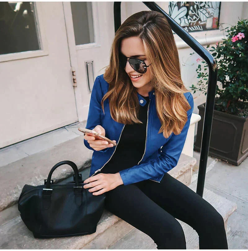 Abigail | Women's Timeless Italian Leather Jacket