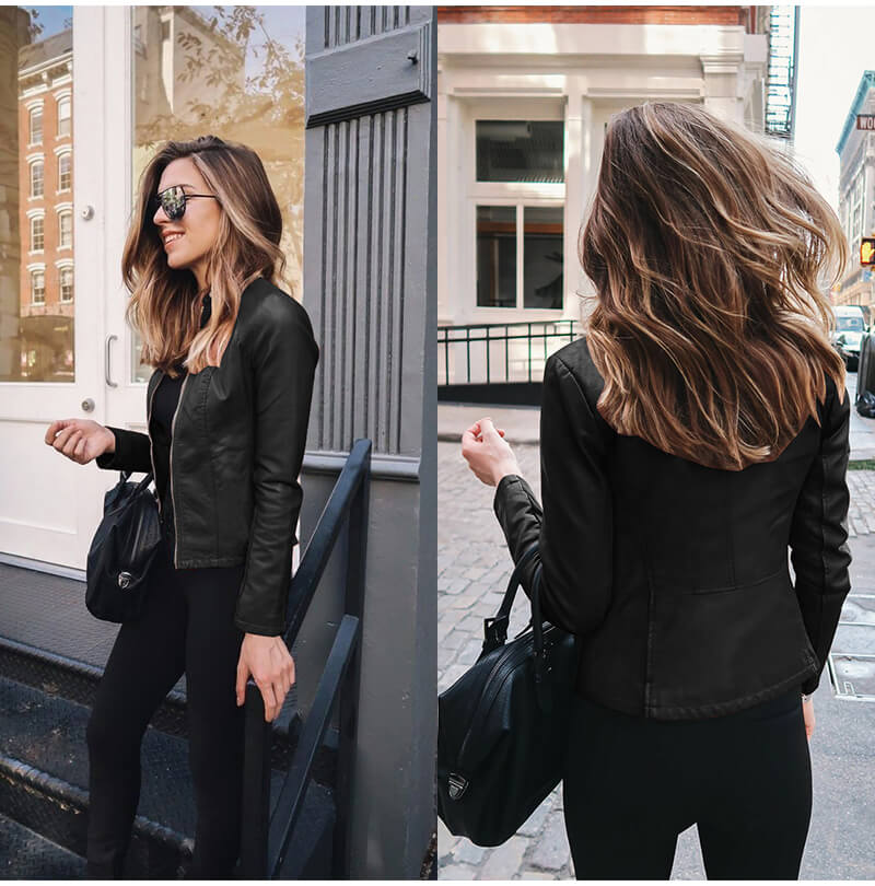 Abigail | Women's Timeless Italian Leather Jacket