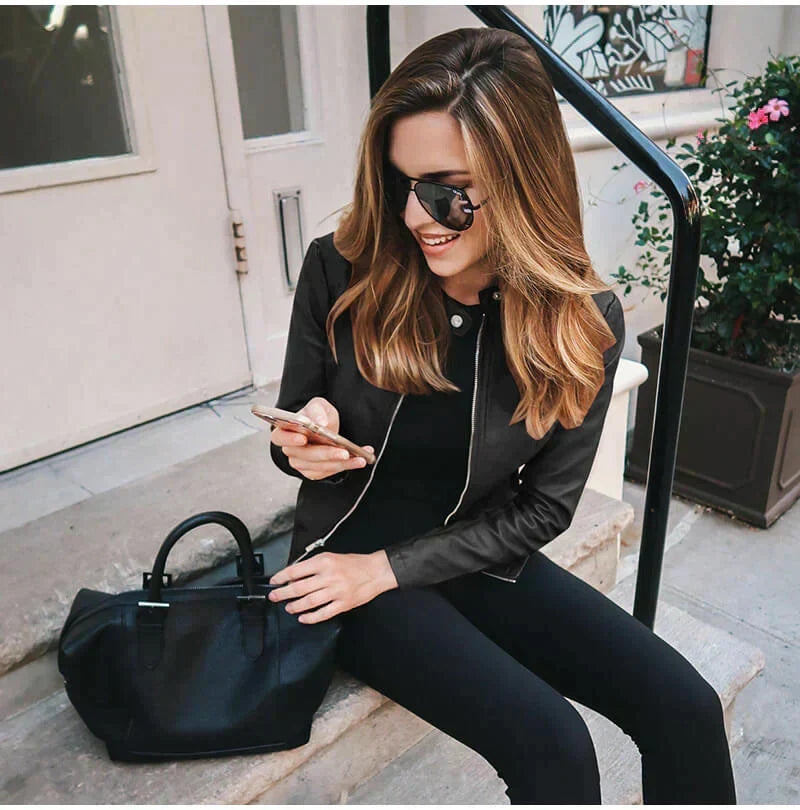 Abigail | Women's Timeless Italian Leather Jacket