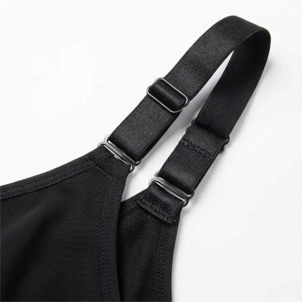Sculptessa – Tummy Control Zip-Up Shapewear Bodysuit