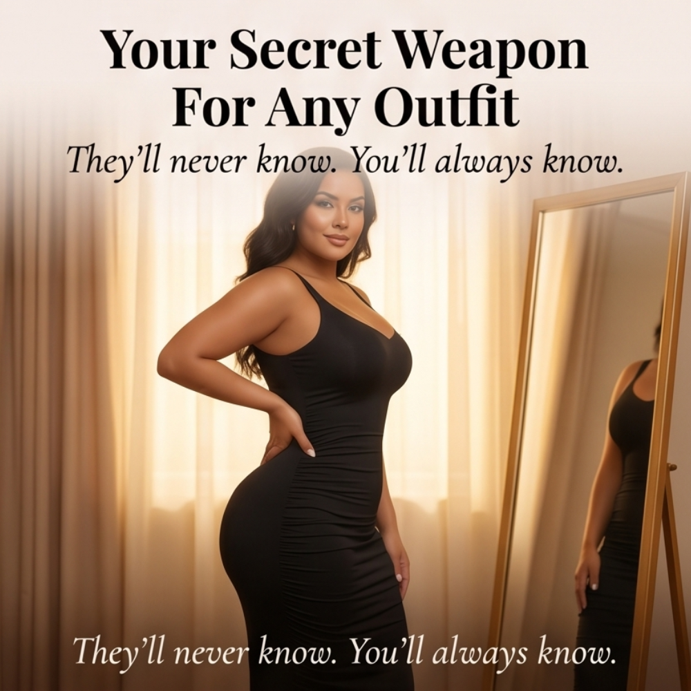 Sculptessa – Tummy Control Zip-Up Shapewear Bodysuit
