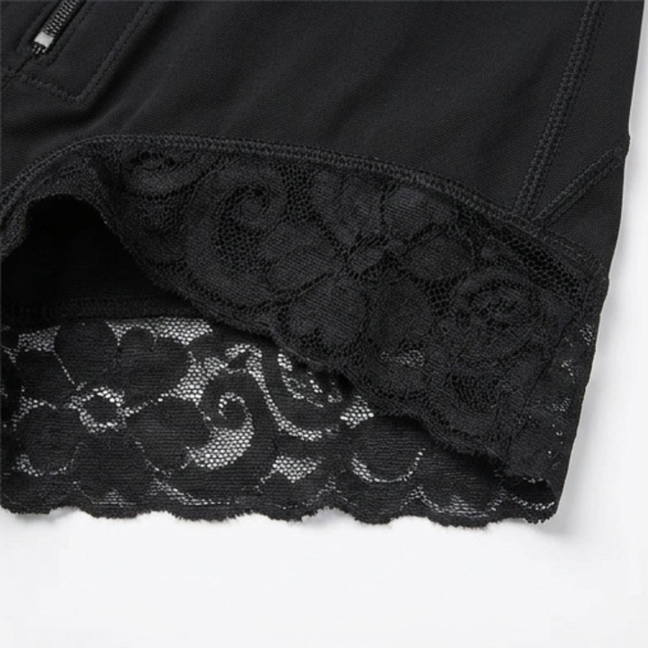 Sculptessa – Tummy Control Zip-Up Shapewear Bodysuit